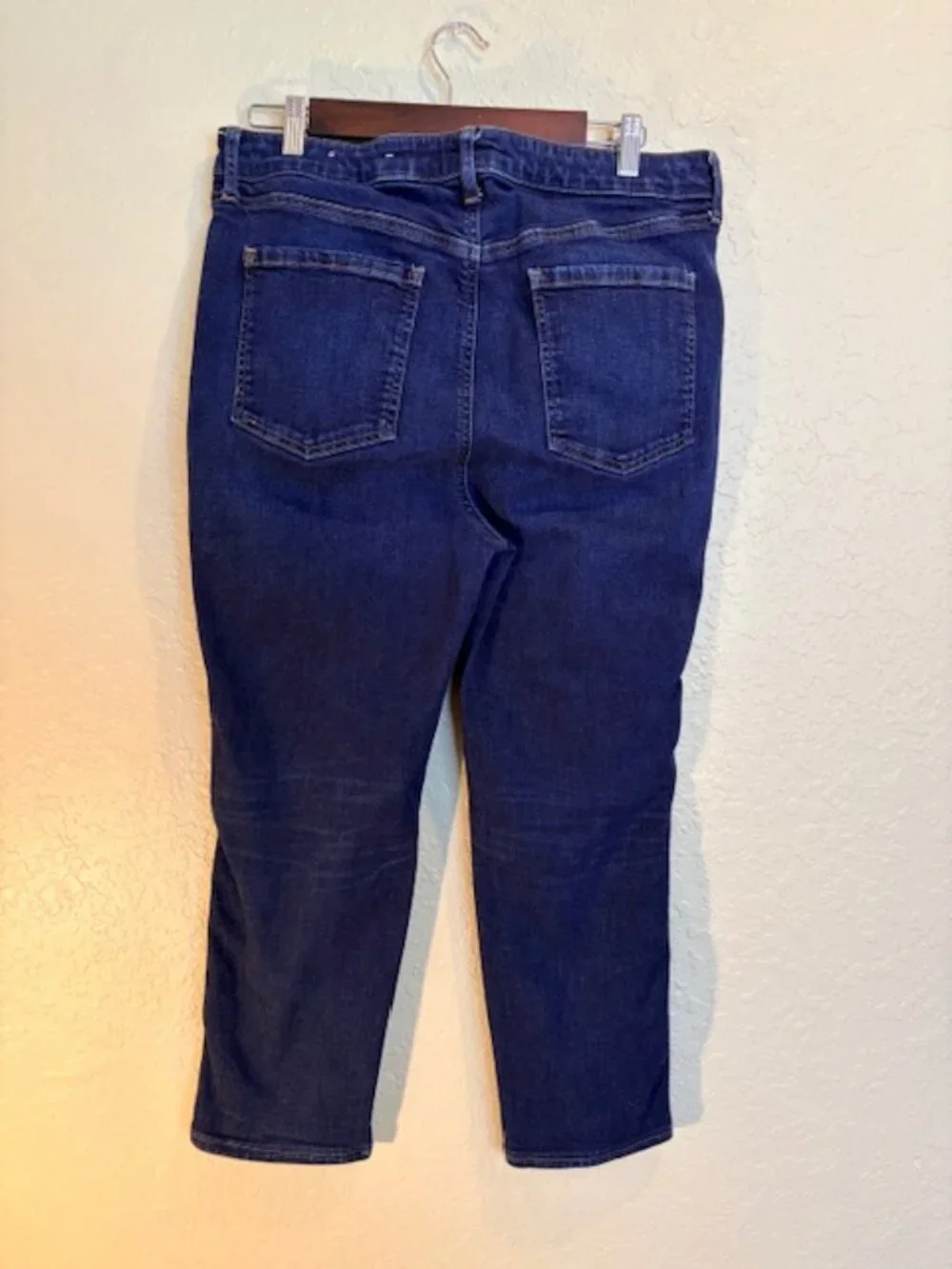 Chico’s Define Me Denim Slim Leg Dark Wash Mid Rise 14R Womens Jeans EUC - Picture 3 of 6